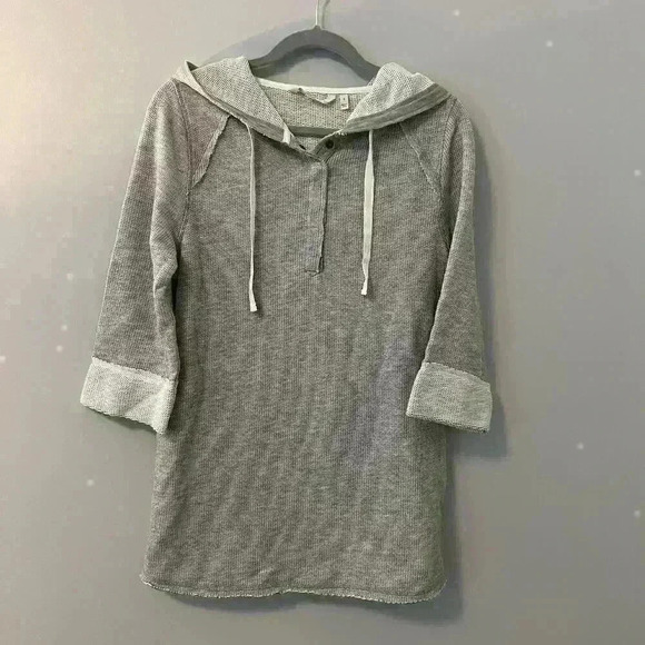 Soft Surroundings Tops - NEW Soft Surroundings Just Beachy Pullover Light Gray